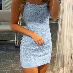 Light Blue Homecoming Dress!